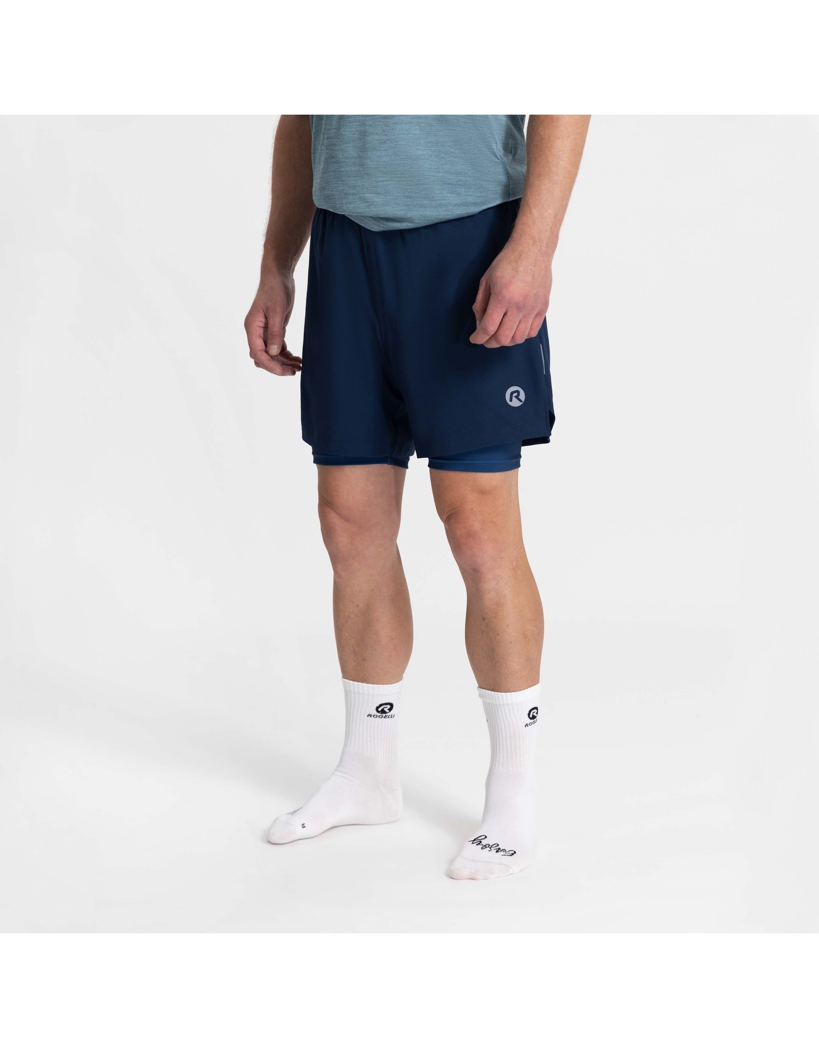 Running 2-in-1 Short Essential Blauw