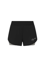 Rogelli Ds Running 2-in-1 Short Kya Zwart/Grijs