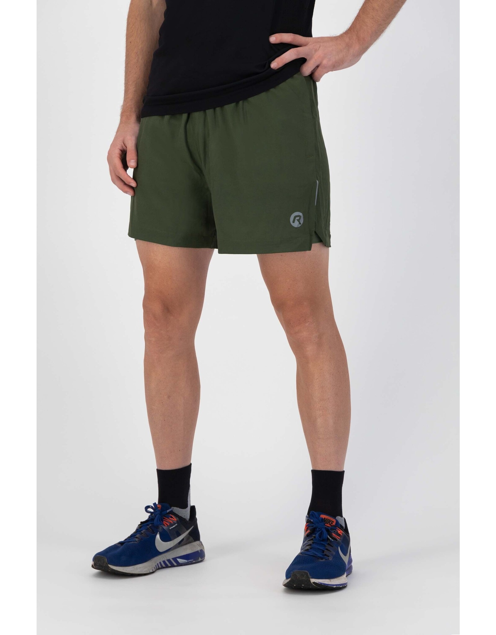 Rogelli Running 2-in-1 Short Essential Leger Groen