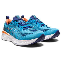 Asics GEL-CUMULUS 25-ISLAND BLUE/SUN PEACH-Heren