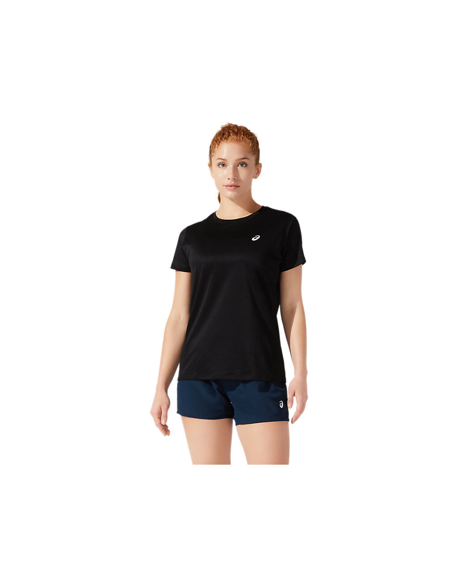 Asics CORE SS TOP-PERFORMANCE BLACK-Dames