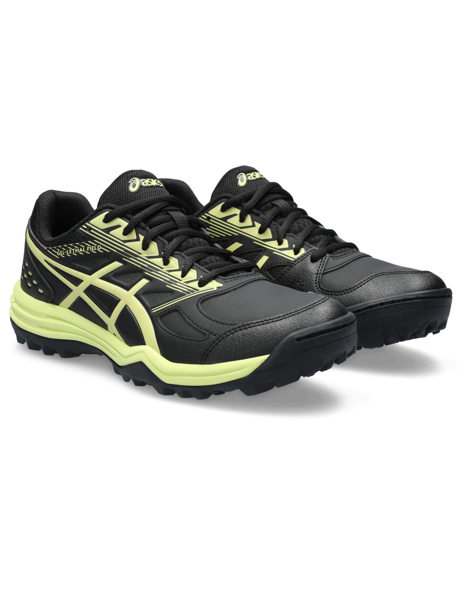 Asics GEL-LETHAL FIELD-Heren-BLACK/GLOW YELLOW