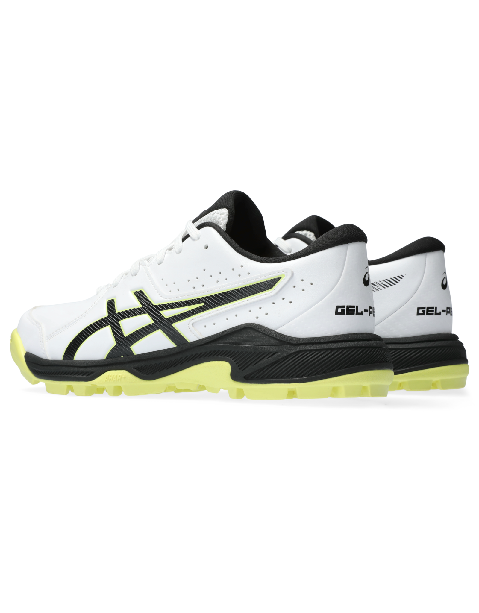 Asics GEL-PEAKE 2 GS-Kinderen-WHITE/GLOW YELLOW