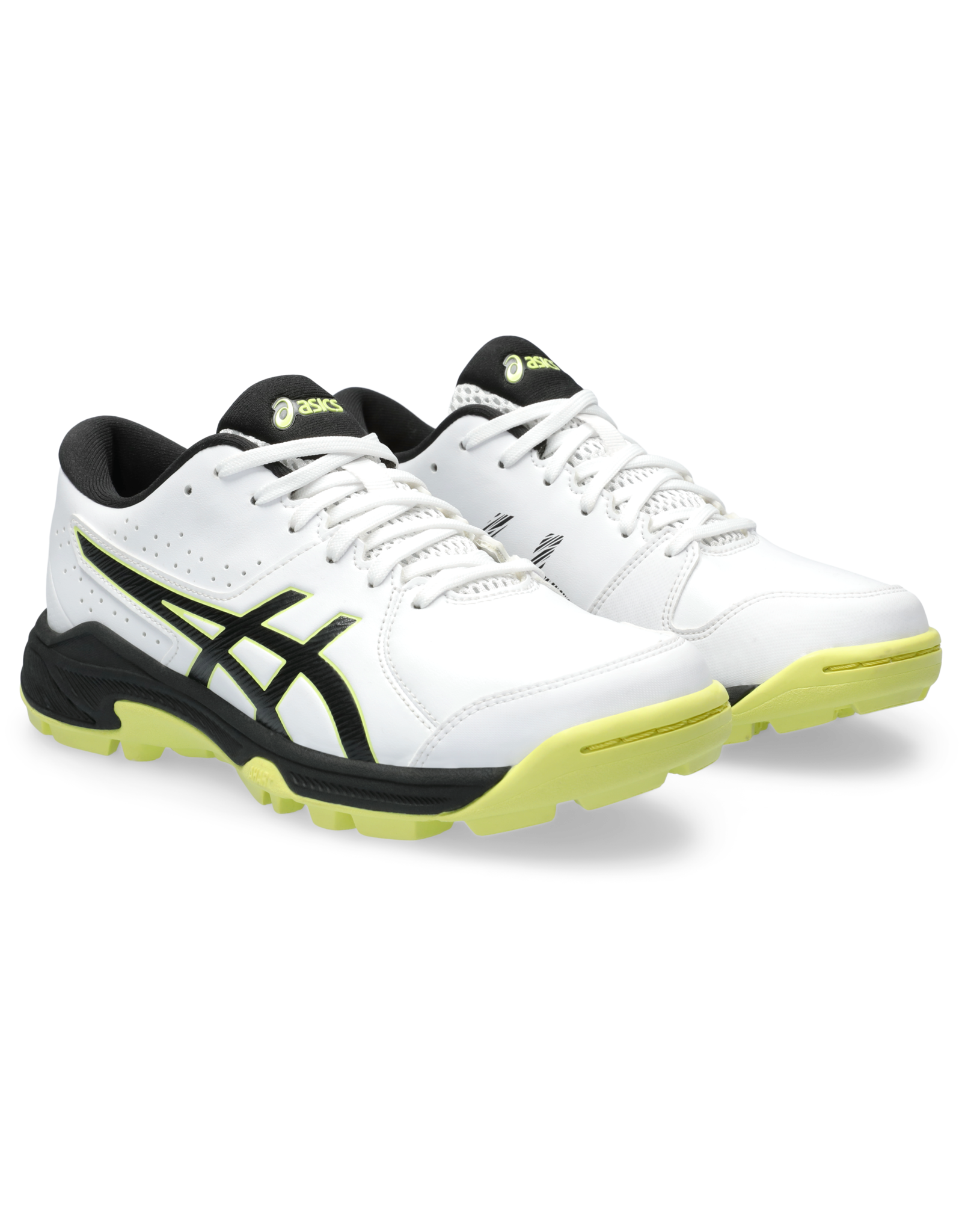 Asics GEL-PEAKE 2 GS-Kinderen-WHITE/GLOW YELLOW