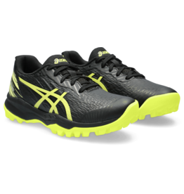 Asics GEL-FIELD SPEED GS-Kinderen-BLACK/GLOW YELLOW
