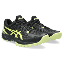 Asics FIELD SPEED FF-Heren-BLACK/GLOW YELLOW