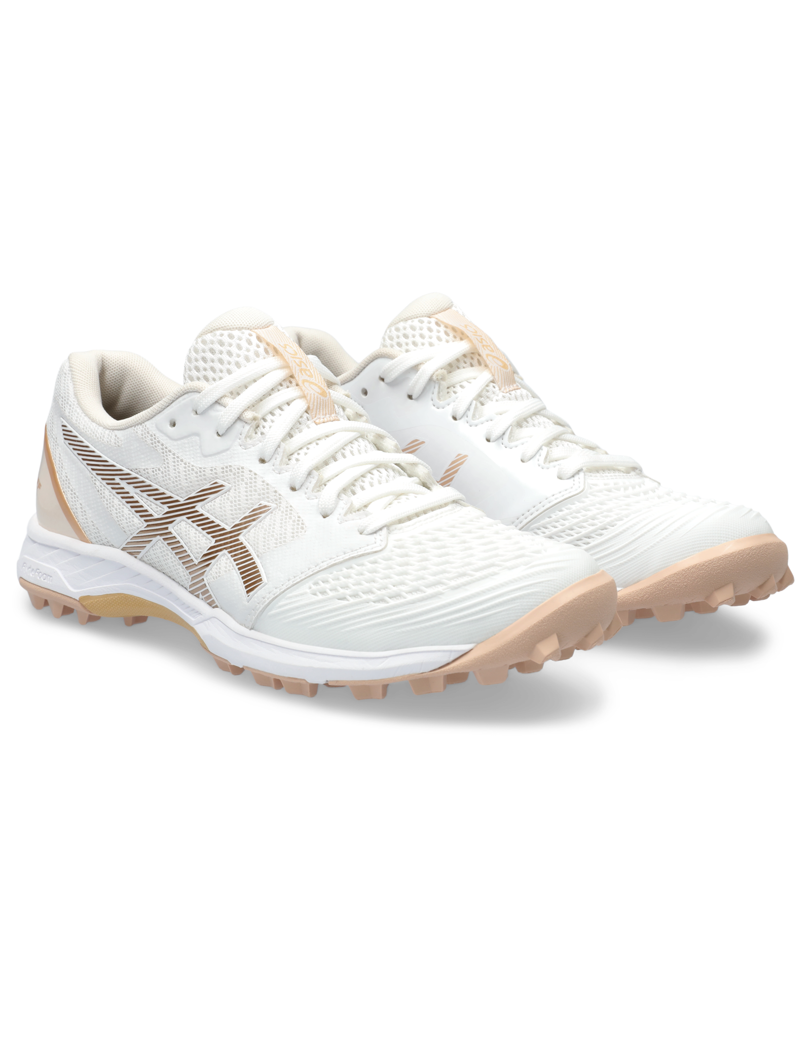 Asics FIELD ULTIMATE FF 2-Dames-WHITE/CHAMPAGNE