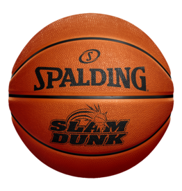 Spalding Slam Dunk Rubber Basketball Orange