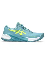 Asics GEL-CHALLENGER 14 CLAY-Dames-GRIS BLUE/SAFETY YELLOW