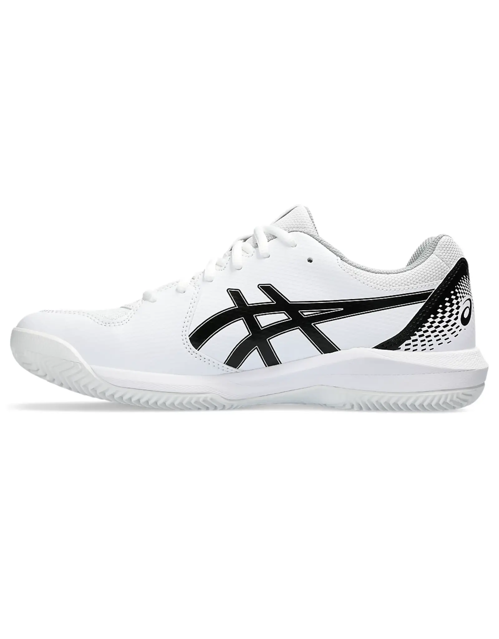 Asics GEL-DEDICATE 8 CLAY-Heren-WHITE/BLACK