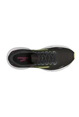 Brooks Ghost 15-Dames-Black/Ebony/Sharp Green