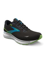 Brooks Ghost 15-Heren-Black/Hawaiian Ocean/Green