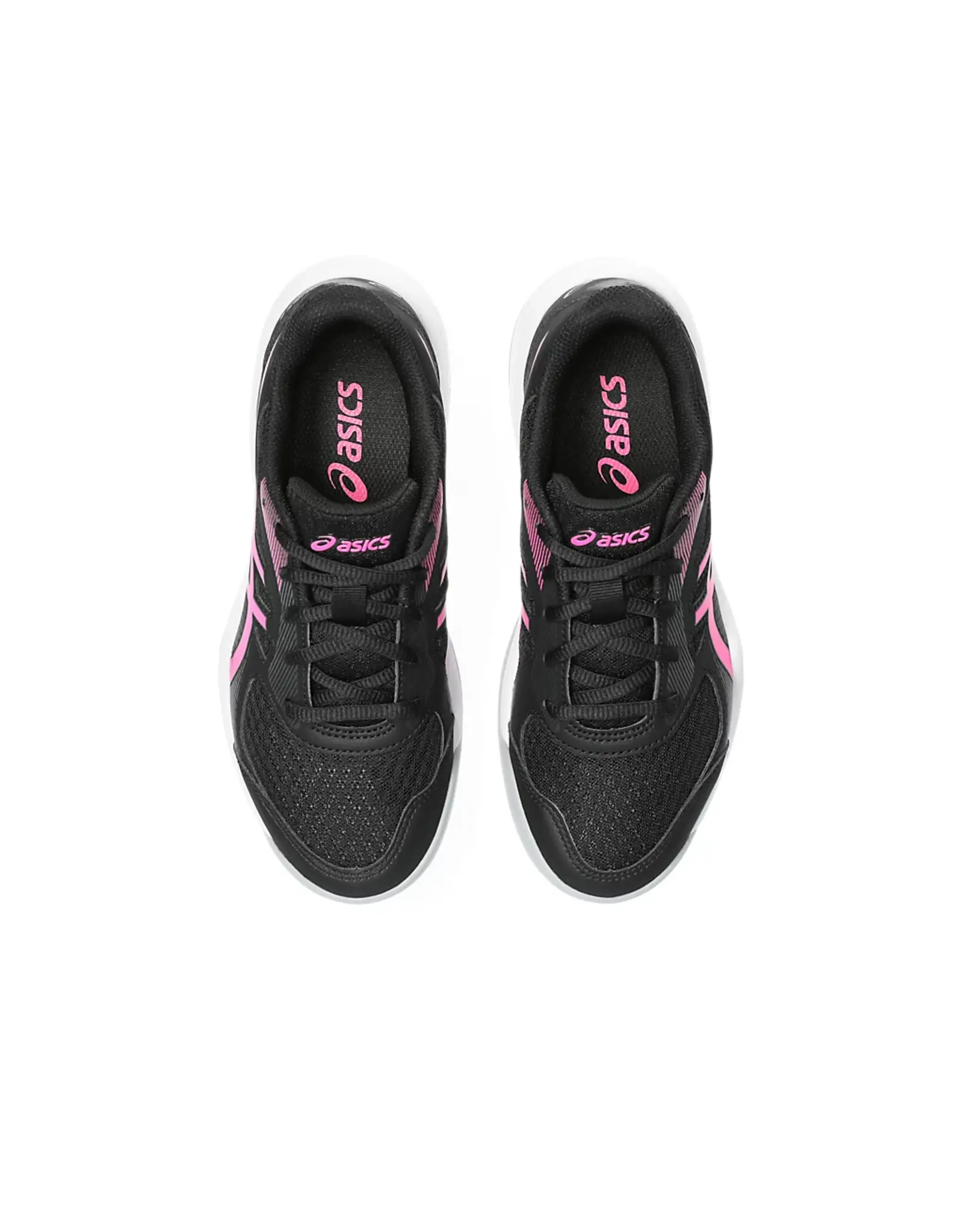 Asics UPCOURT 5 GS-Kinderen-BLACK/HOT PINK