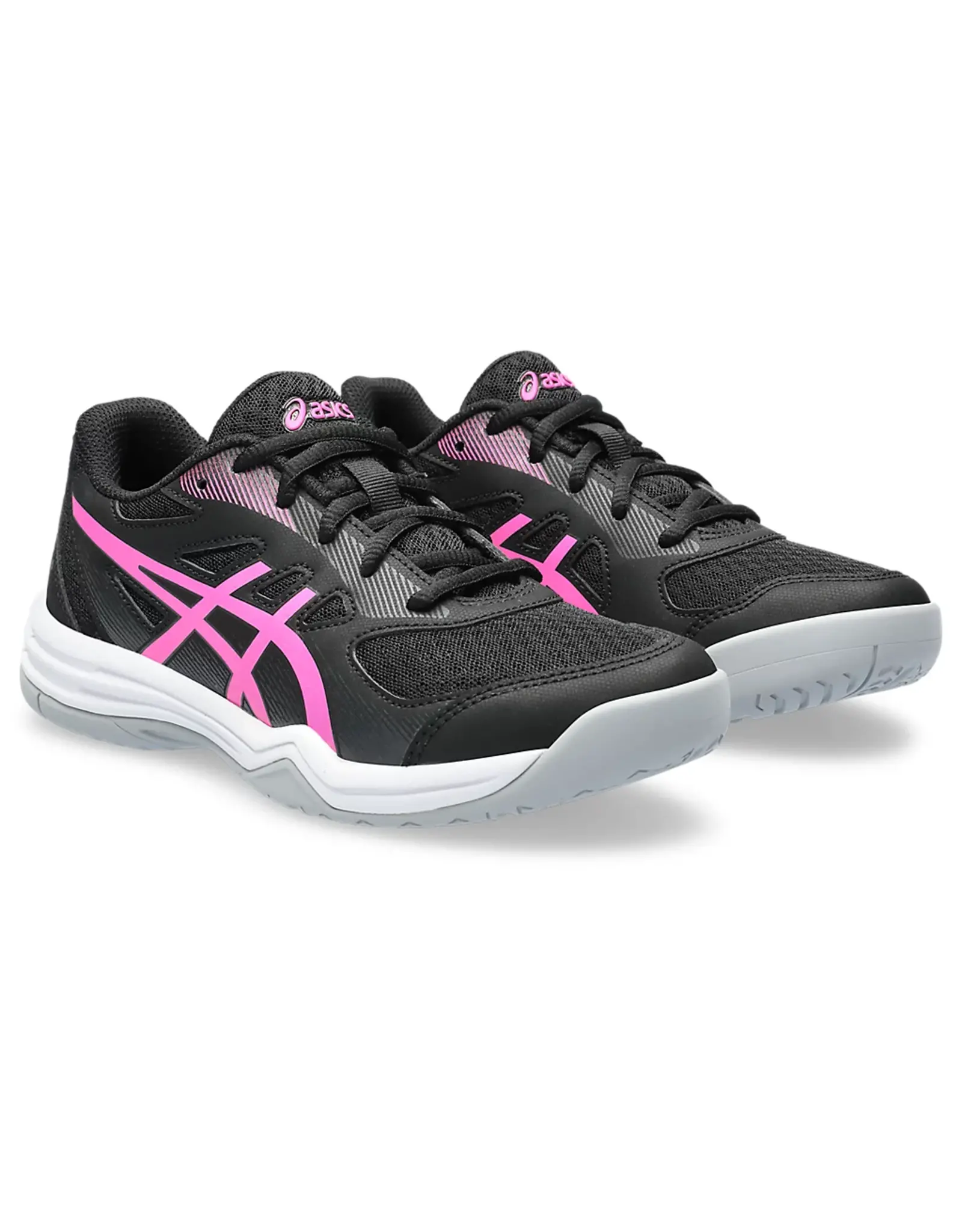 Asics UPCOURT 5 GS-Kinderen-BLACK/HOT PINK