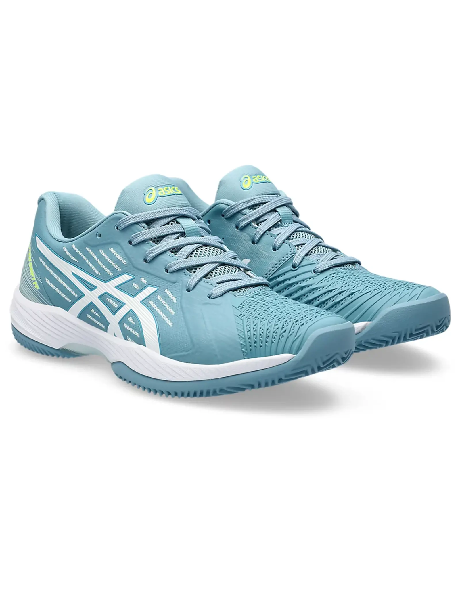 Asics SOLUTION SWIFT FF CLAY-Dames-GRIS BLUE/WHITE