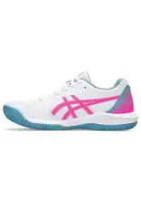 Asics GEL-DEDICATE 8 PADEL-Dames-WHITE/HOT PINK