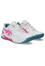 Asics GEL-DEDICATE 8 PADEL-Dames-WHITE/HOT PINK