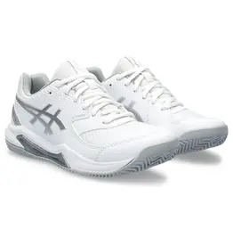 Asics GEL-DEDICATE 8 CLAY-Dames-WHITE/PURE SILVER