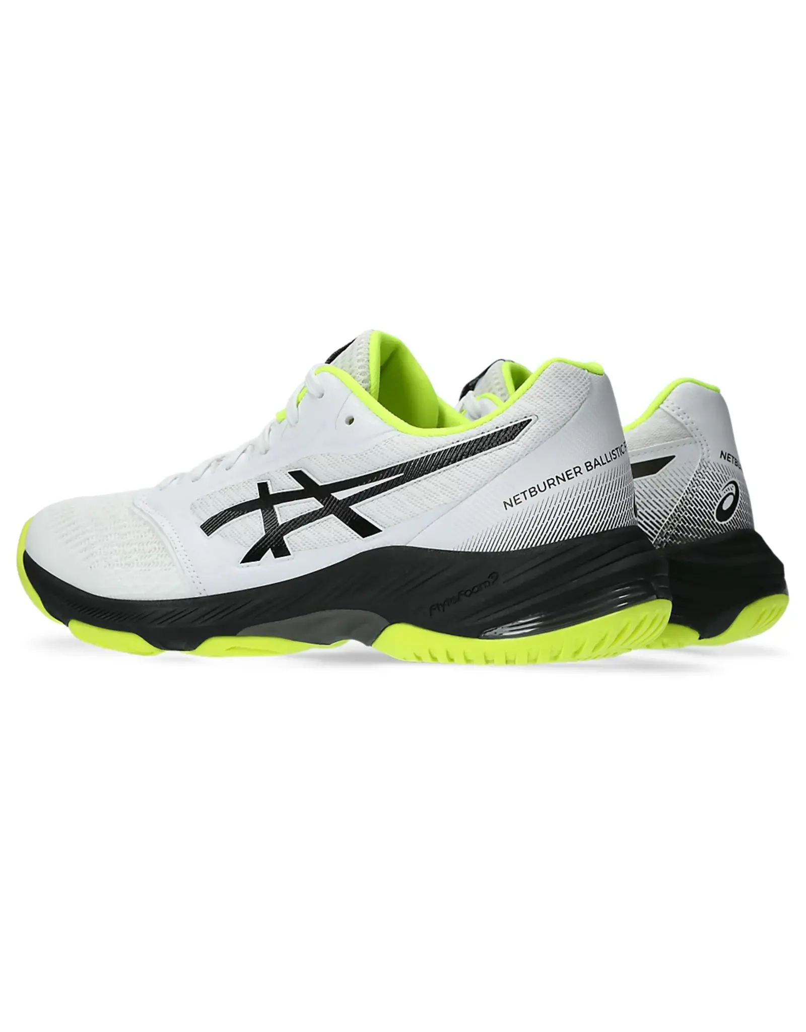 Asics NETBURNER BALLISTIC FF 3-Heren-WHITE/GUNMETAL