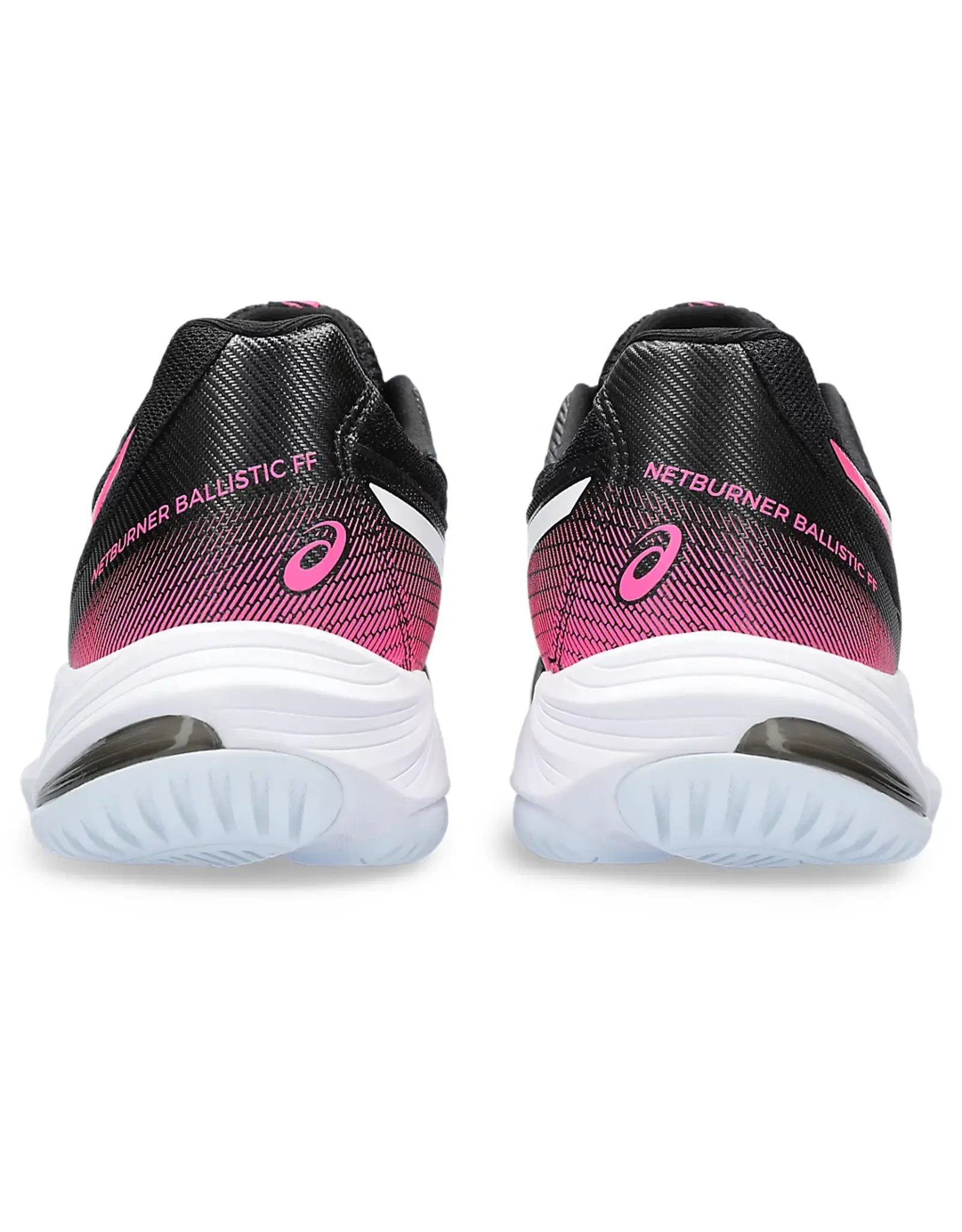 Asics NETBURNER BALLISTIC FF 3-Dames-BLACK/HOT PINK