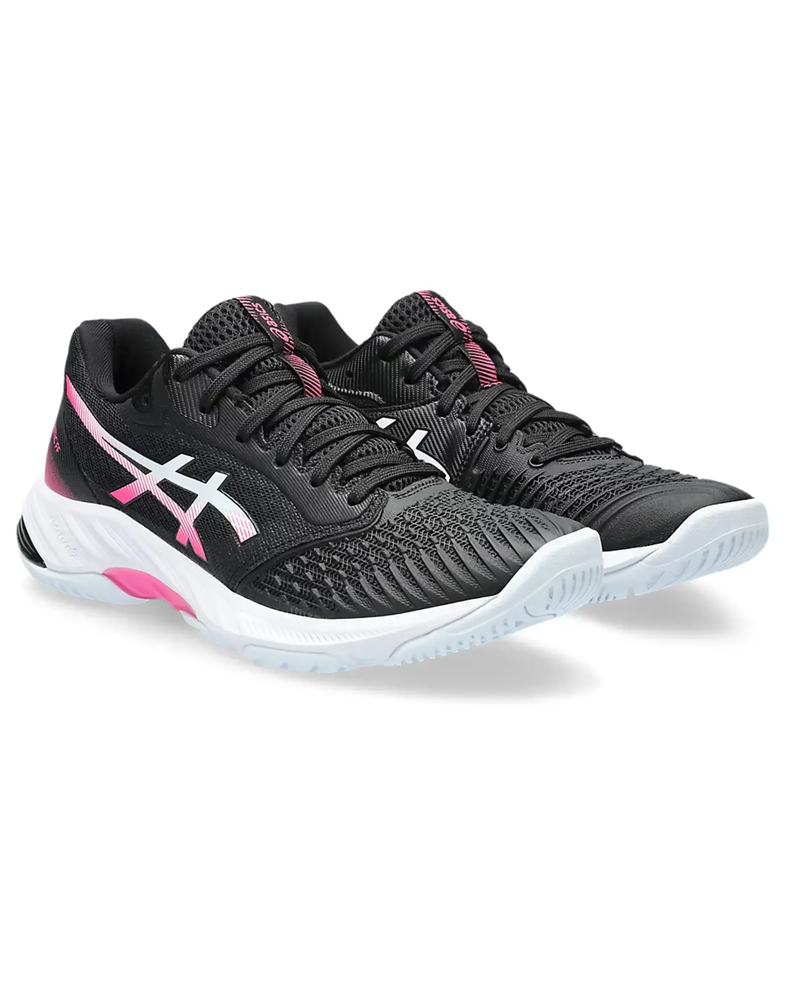 Asics NETBURNER BALLISTIC FF 3-Dames-BLACK/HOT PINK