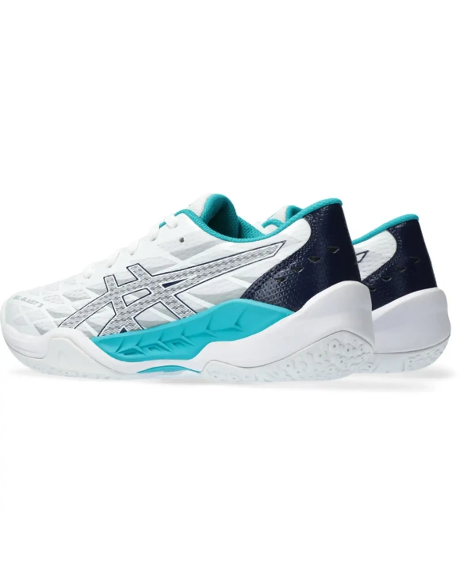 Asics GEL-BLAST 3 GS-Kinderen-WHITE/PEACOAT