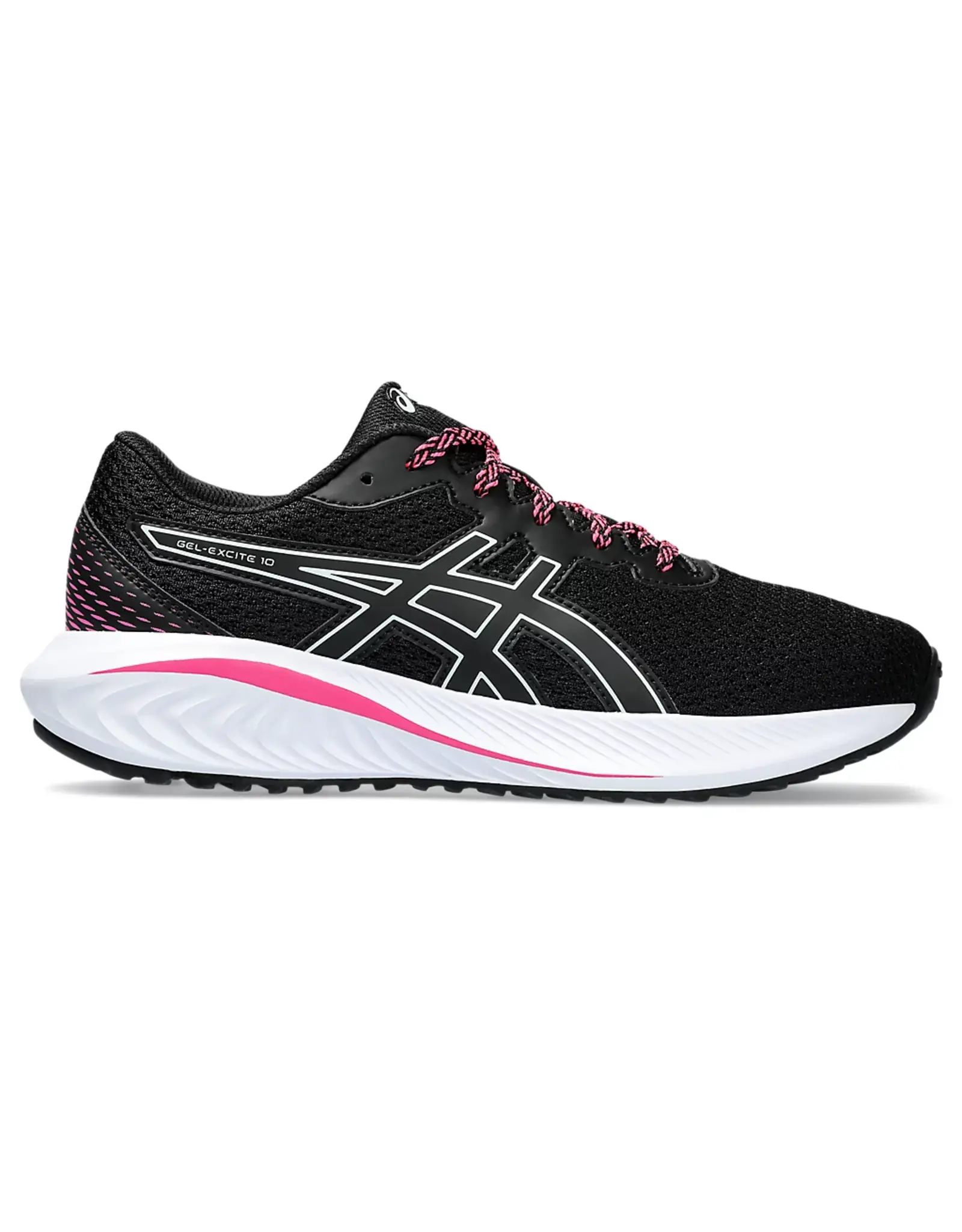 Asics GEL-EXCITE 10 GS-Kinderen-BLACK/PURE AQUA