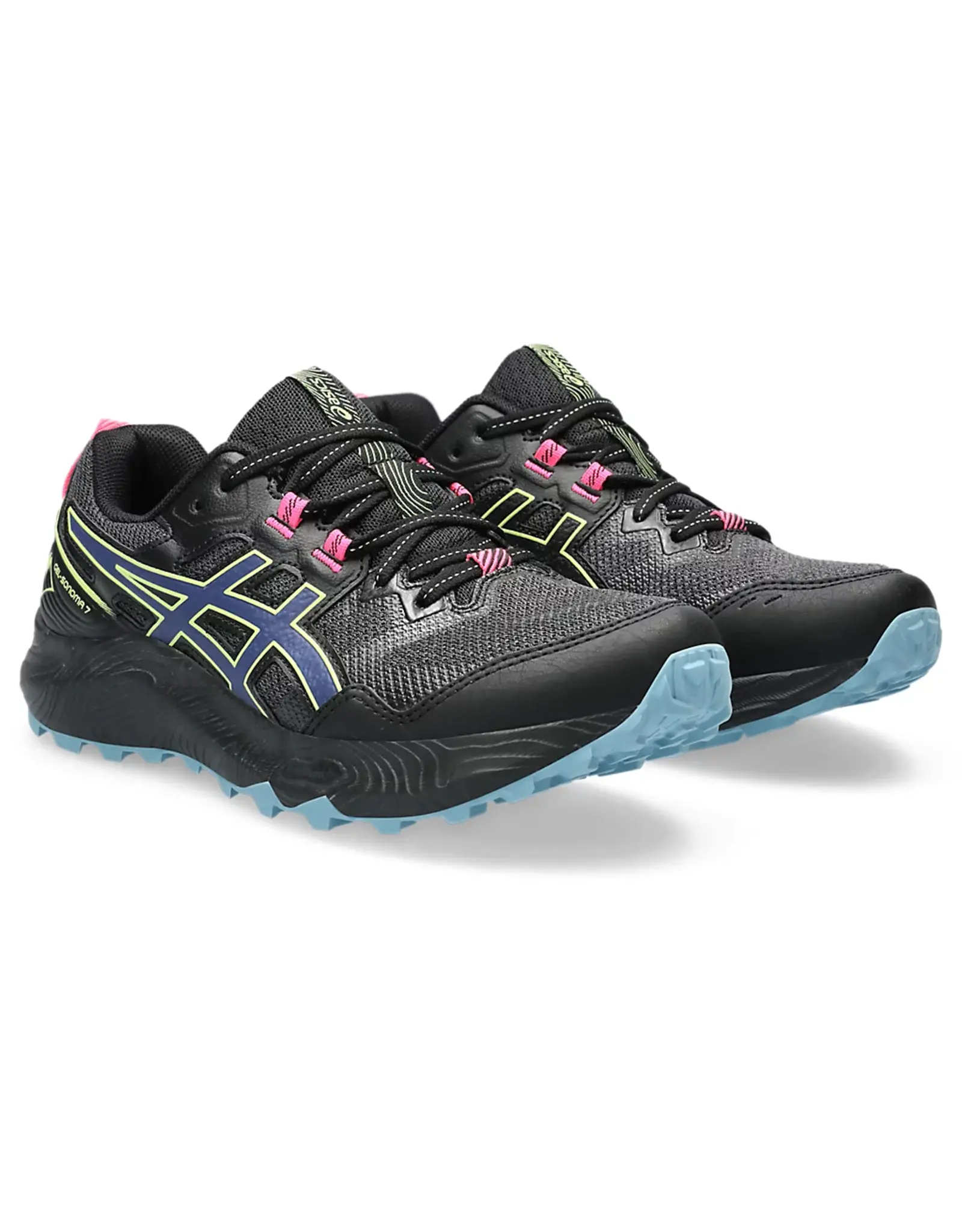 Asics GEL-SONOMA 7-Dames-BLACK/DEEP OCEAN