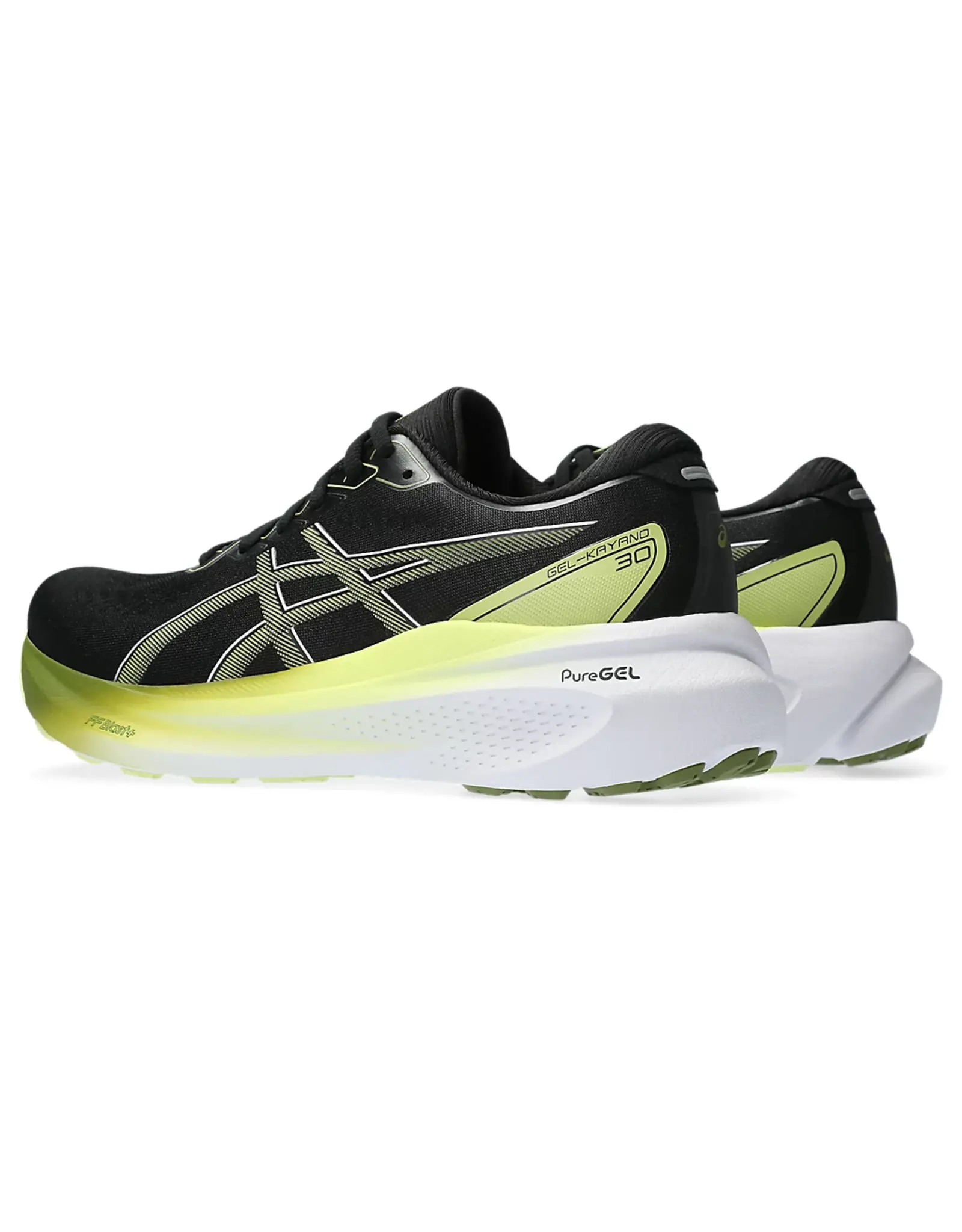 Asics GEL-KAYANO 30-Heren-BLACK/GLOW YELLOW