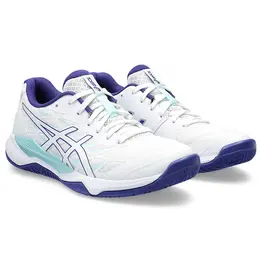 Asics GEL-TACTIC 12-Dames-WHITE/EGGPLANT