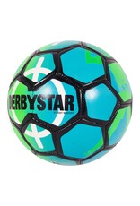 Derbystar Street Soccer Ball-Green-Royal