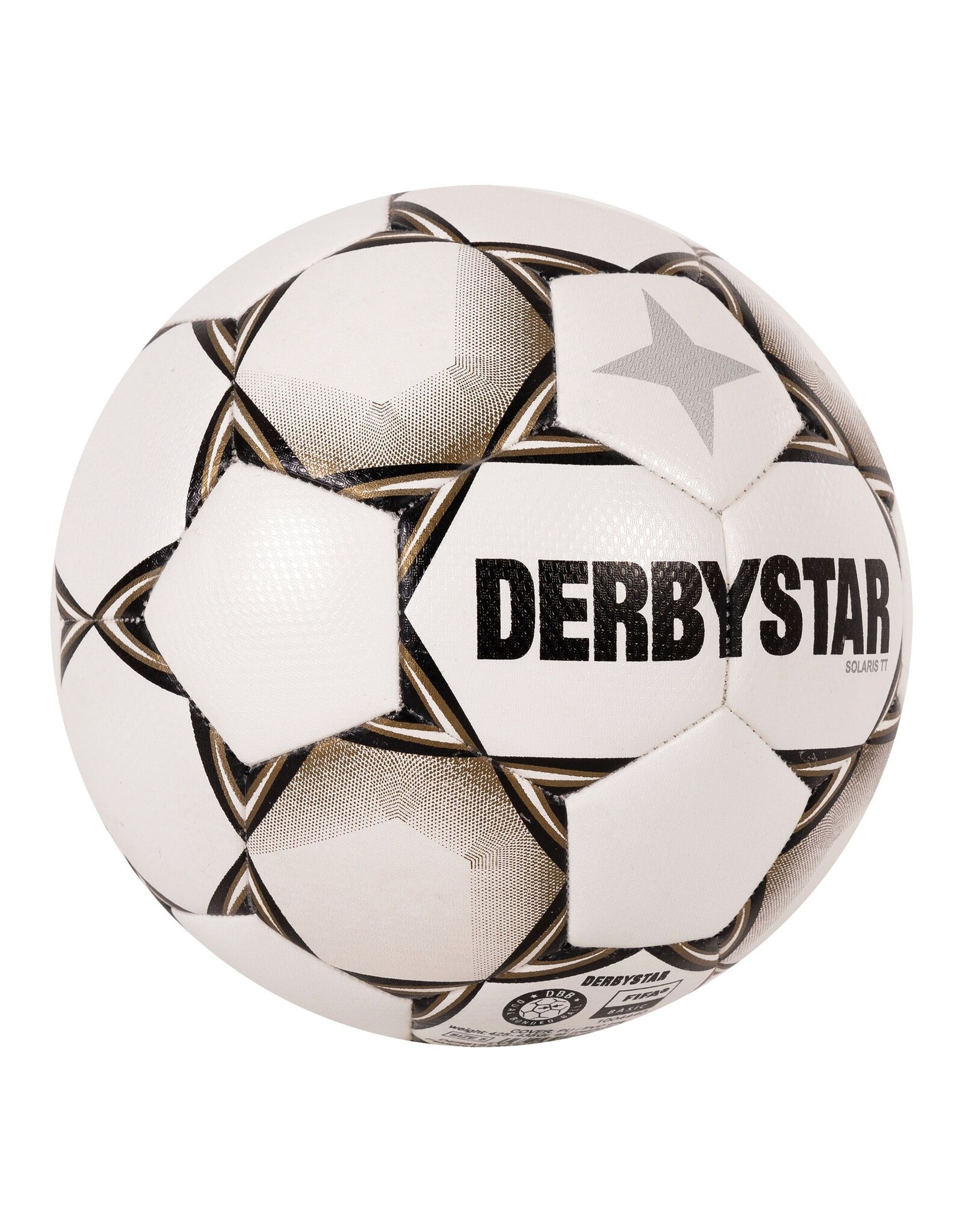 Derbystar Solaris TT 5-White-Gold