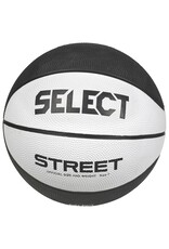 Select Street Basketbal-White-Black