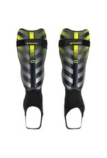 Stanno Liga IV Shin Guards-Black-Neon Yellow