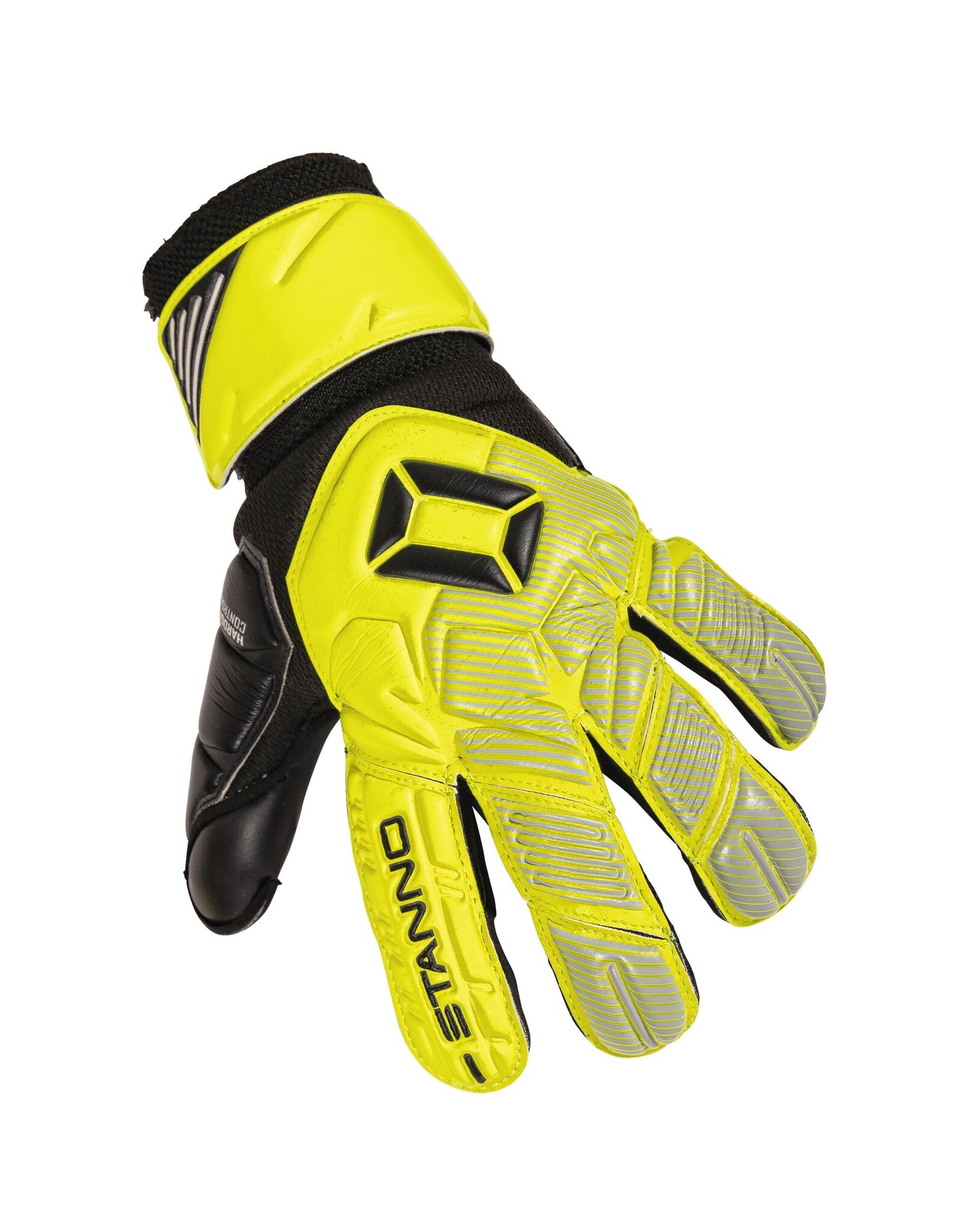 Stanno Hardground Goalkeeper Gloves V-Yellow-Black