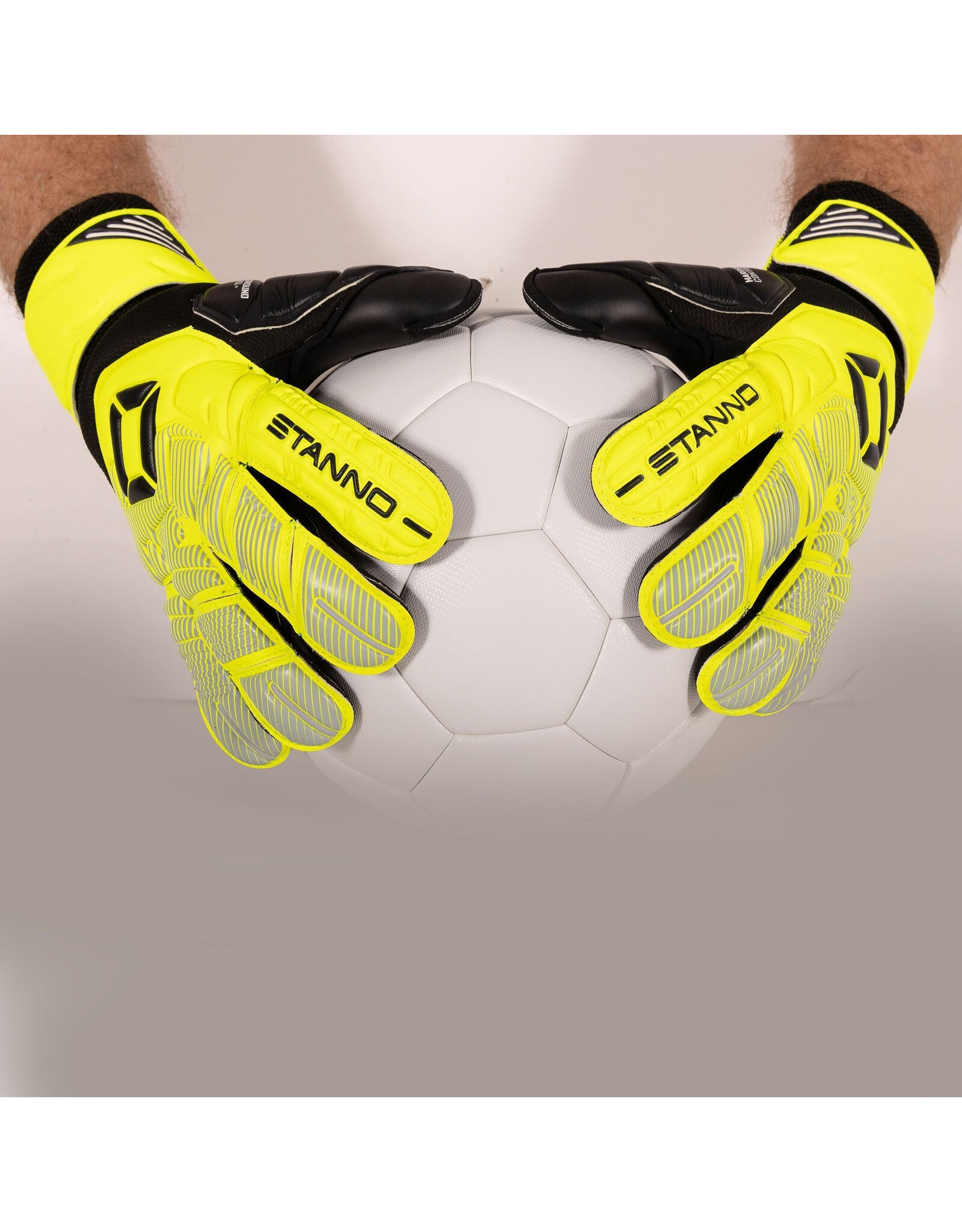 Stanno Hardground Goalkeeper Gloves V-Yellow-Black