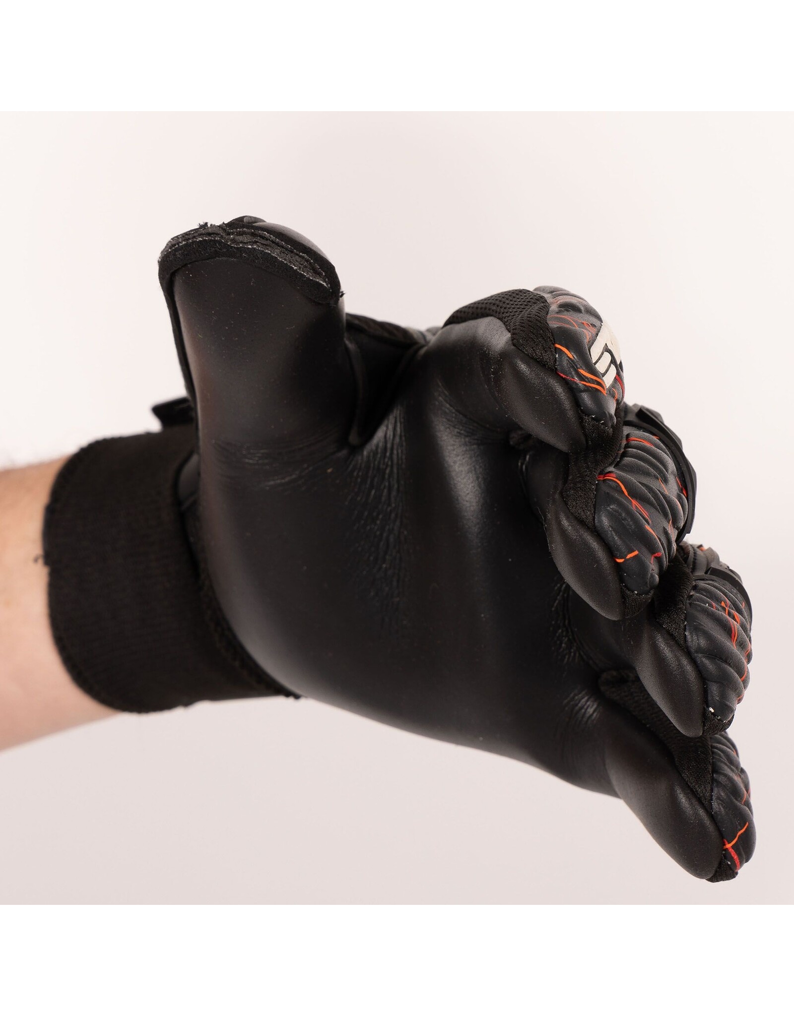 Stanno Volare Match Goalkeeper Gloves II-Black-Grey-Orange