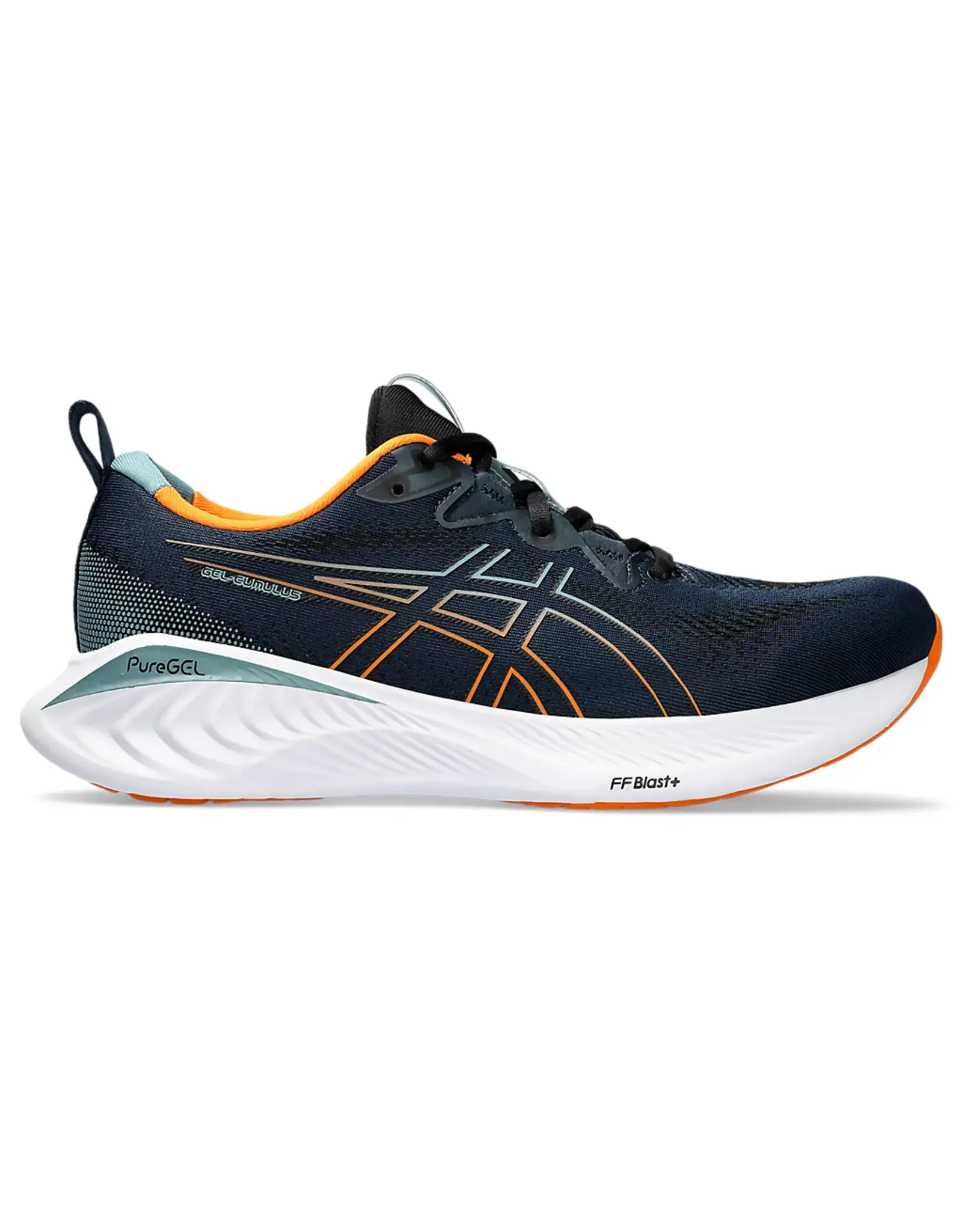 Asics GEL-CUMULUS 25-Heren-FRENCH BLUE/BRIGHT ORANGE