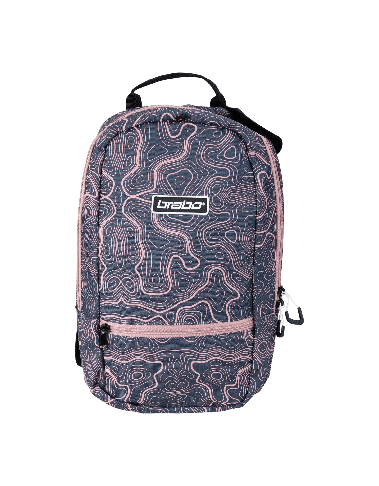 Brabo BB5300 Backpack FUN Lines St Gr/soft Pi-Grey/Pink