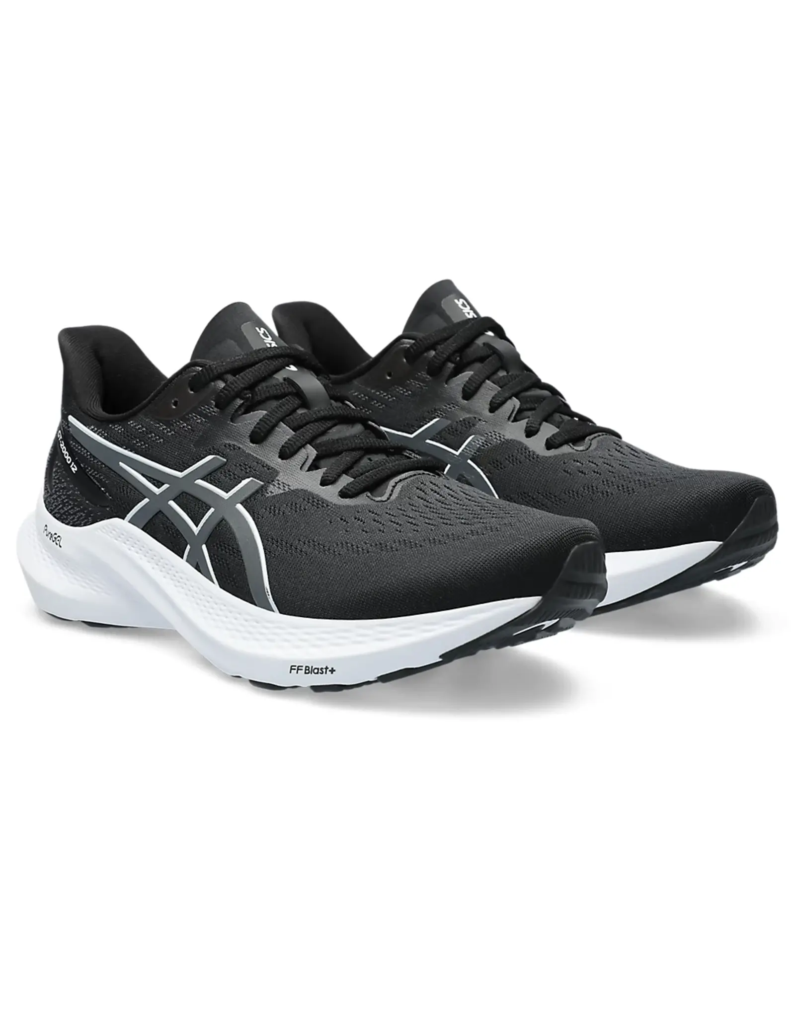 Asics GT-2000 12-Dames-BLACK/CARRIER GREY