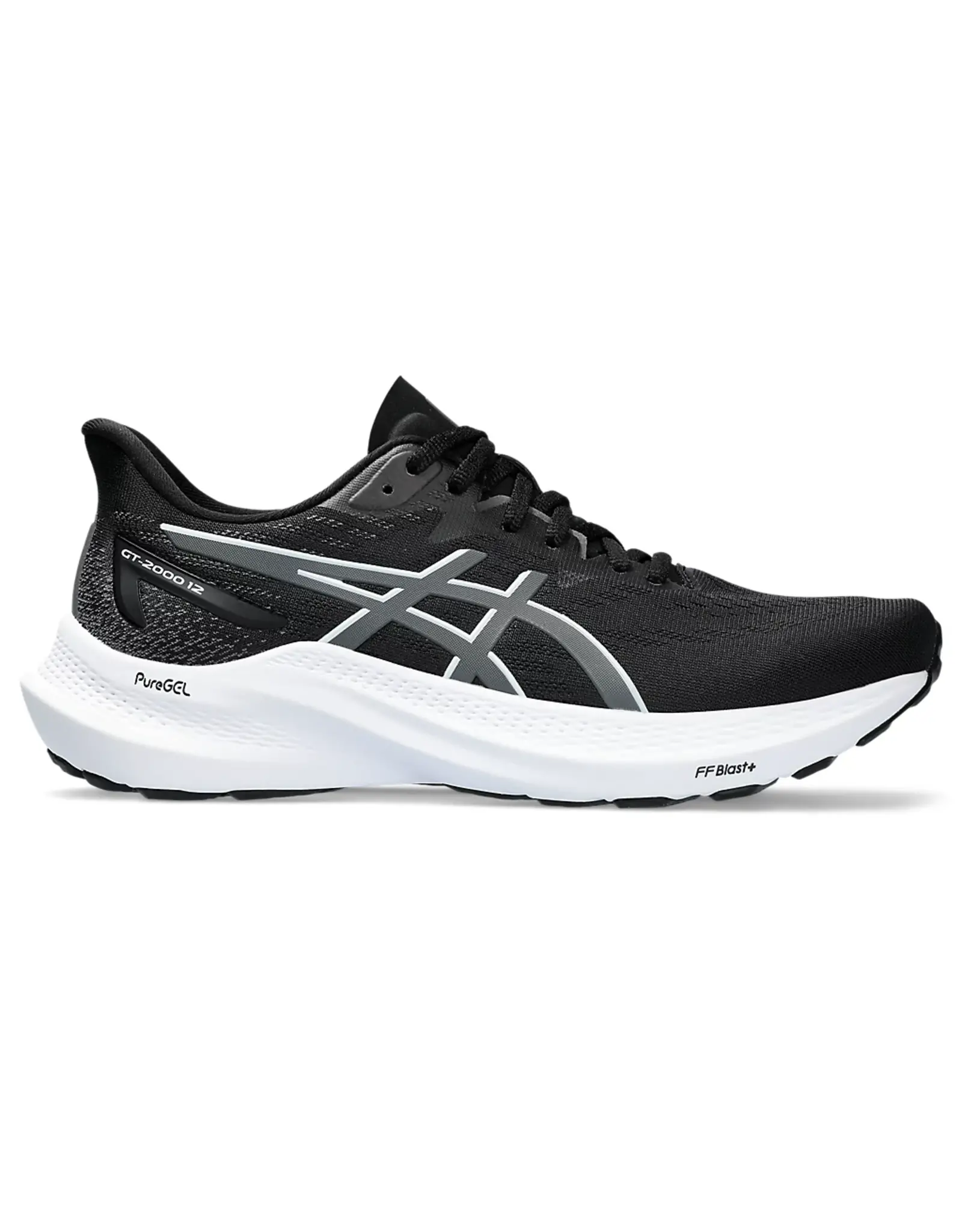 Asics GT-2000 12-Dames-BLACK/CARRIER GREY