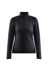 Craft GAIN MIDLAYER W-Dames-BLACK