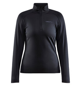 Craft GAIN MIDLAYER W-Dames-BLACK