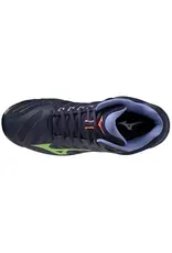 Mizuno WAVE VOLTAGE MID(U)-EveBlue/TechGreen/Iolite