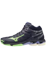 Mizuno WAVE VOLTAGE MID(U)-EveBlue/TechGreen/Iolite