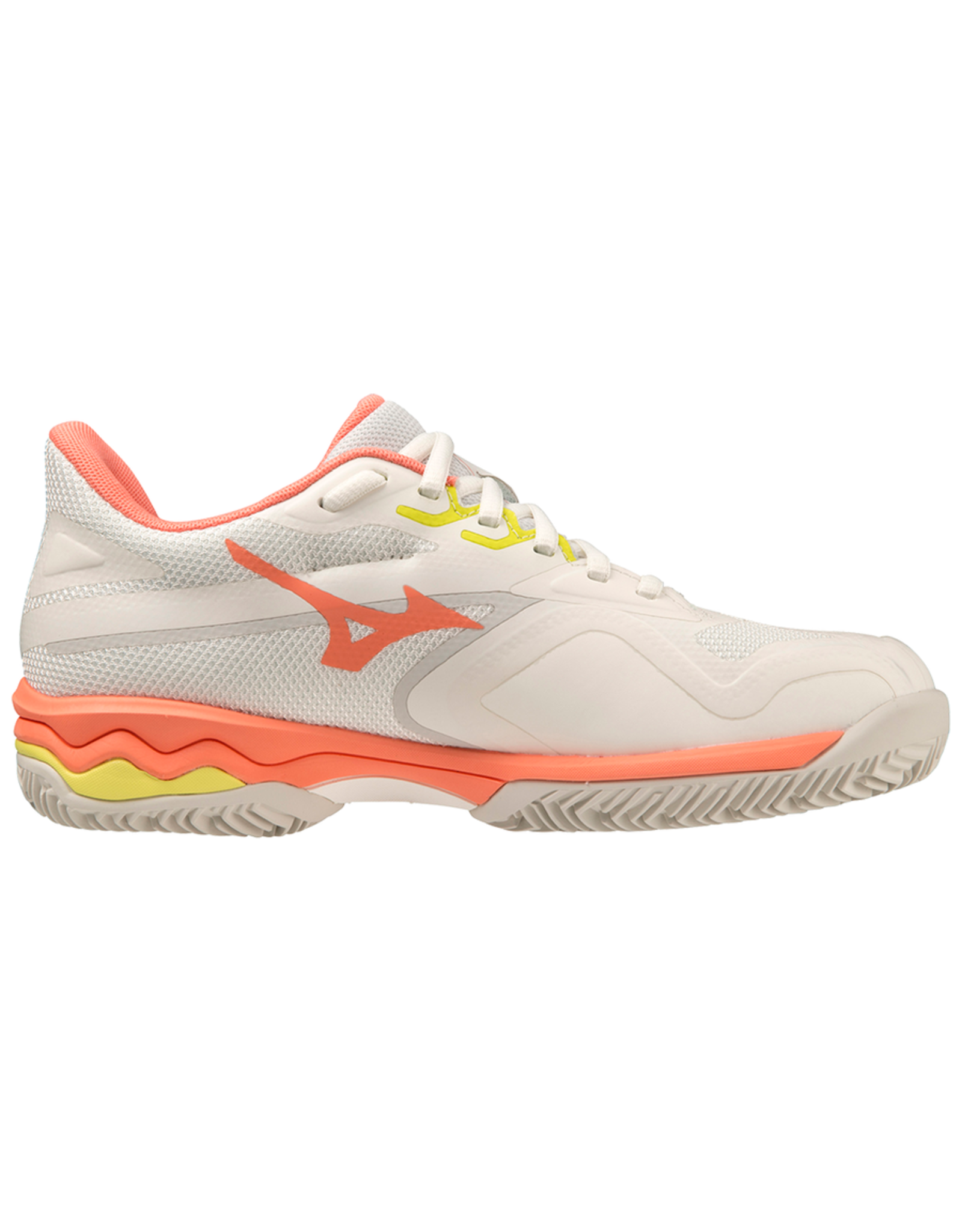 Mizuno WAVE EXCEED LIGHT 2-Dames-SnwWht/FusnCorl/SSpring