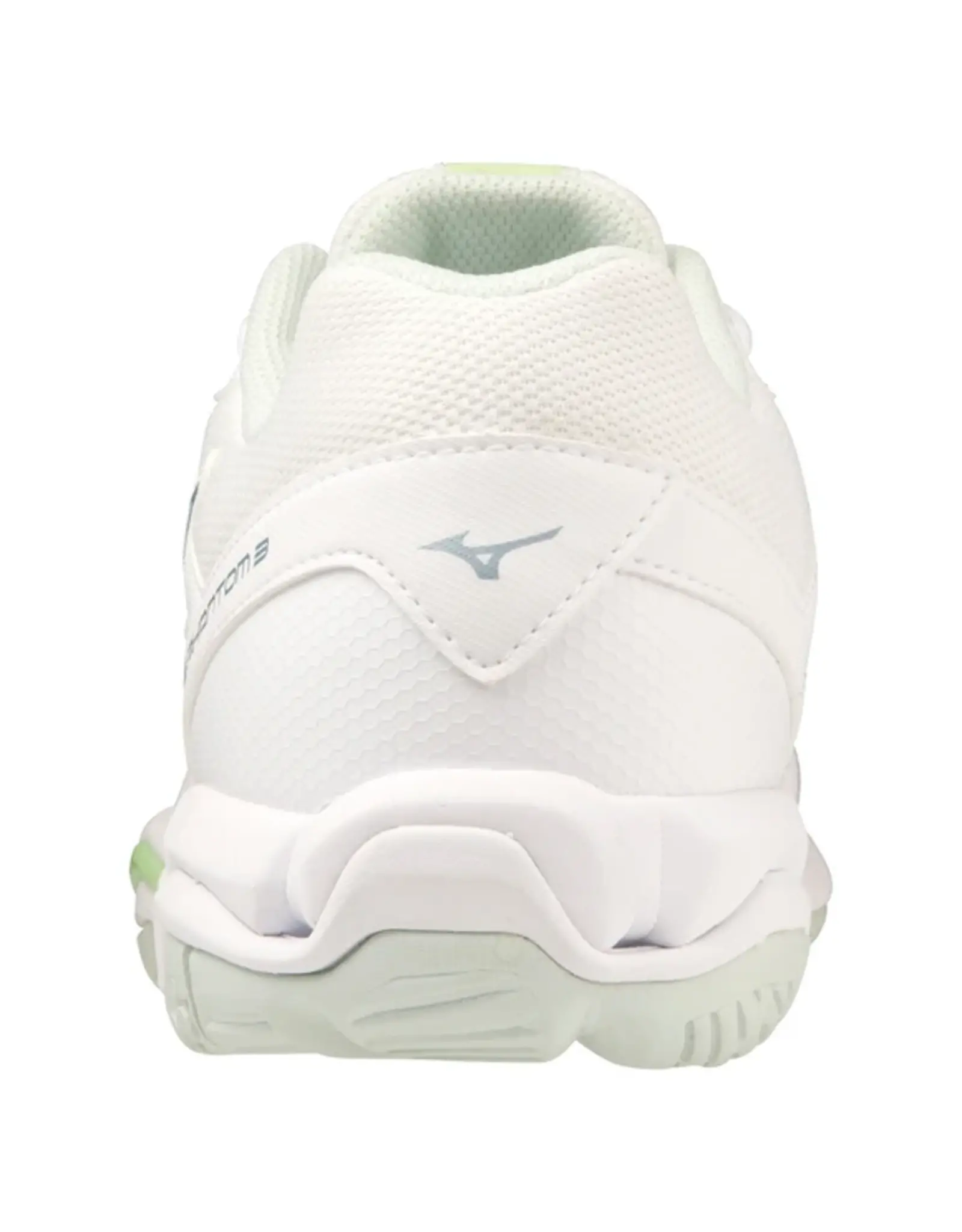 Mizuno WAVE PHANTOM 3-Dames-Whte/GRidge/PatinaGreen