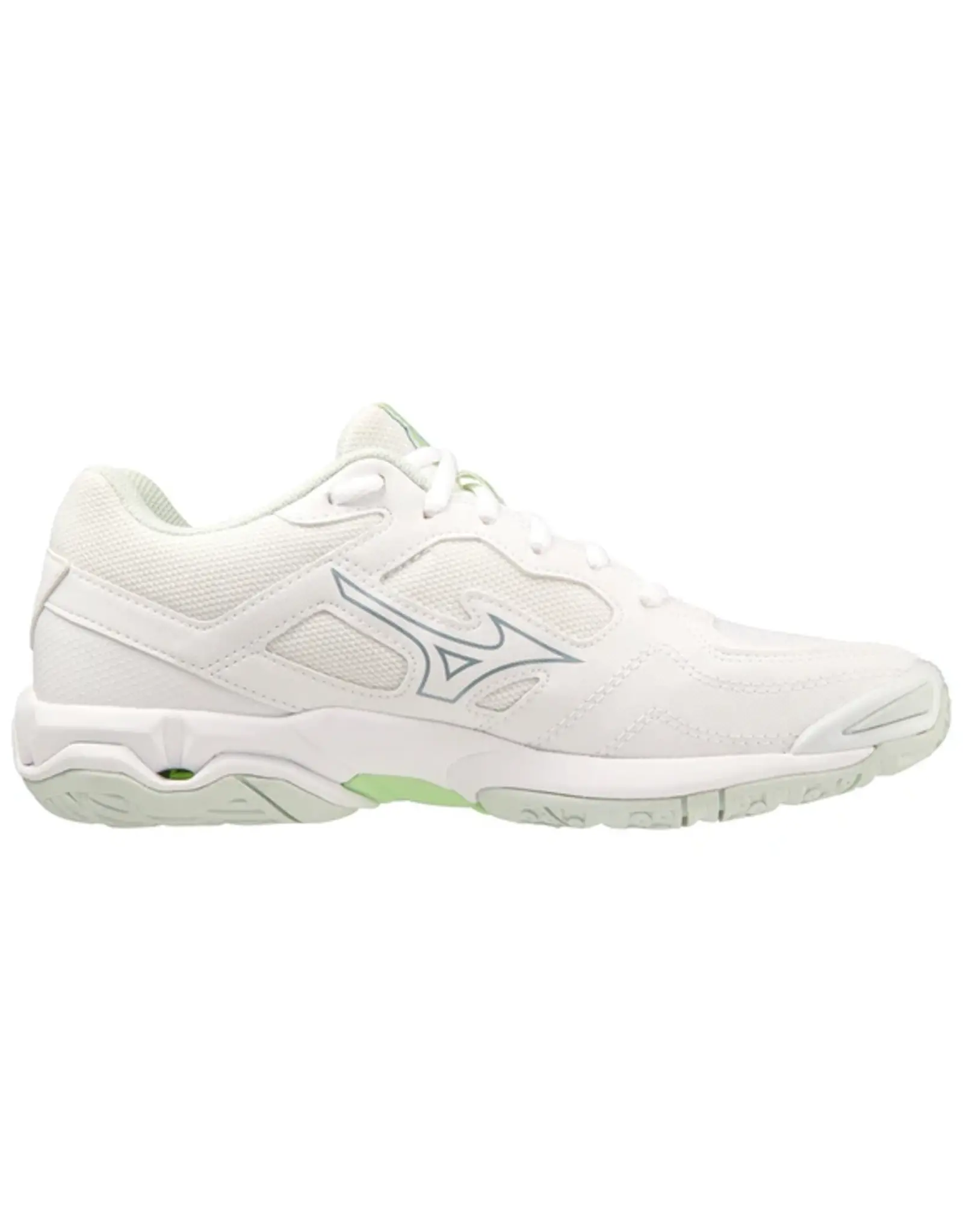 Mizuno WAVE PHANTOM 3-Dames-Whte/GRidge/PatinaGreen