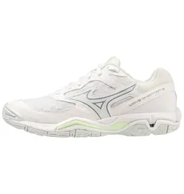 Mizuno WAVE PHANTOM 3-Dames-Whte/GRidge/PatinaGreen