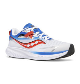 Saucony RIDE 15 -Kinderen-GREY/BLUE/RED